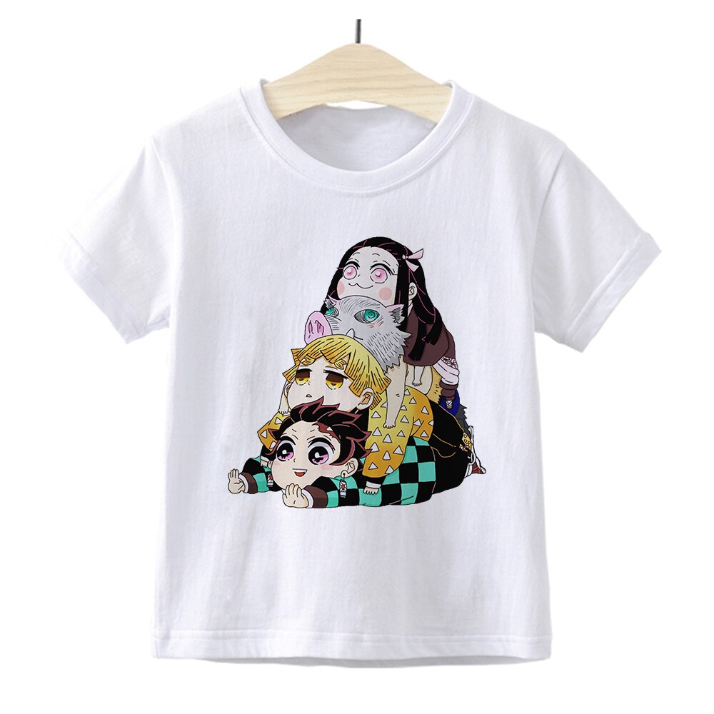 Kimetsu no Yaiba Shirt Kids Demon Slayer Anime T Shirt