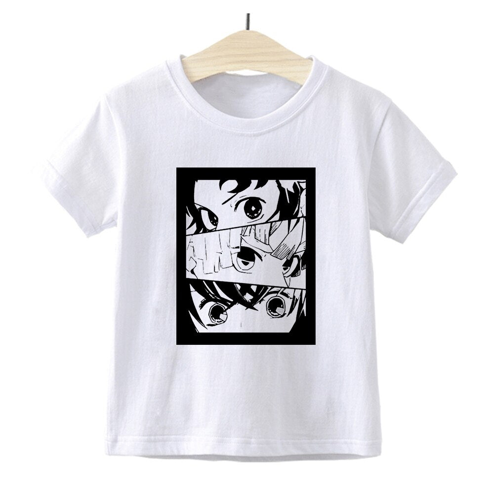 Kimetsu no Yaiba Shirt Kids Demon Slayer Anime T Shirt